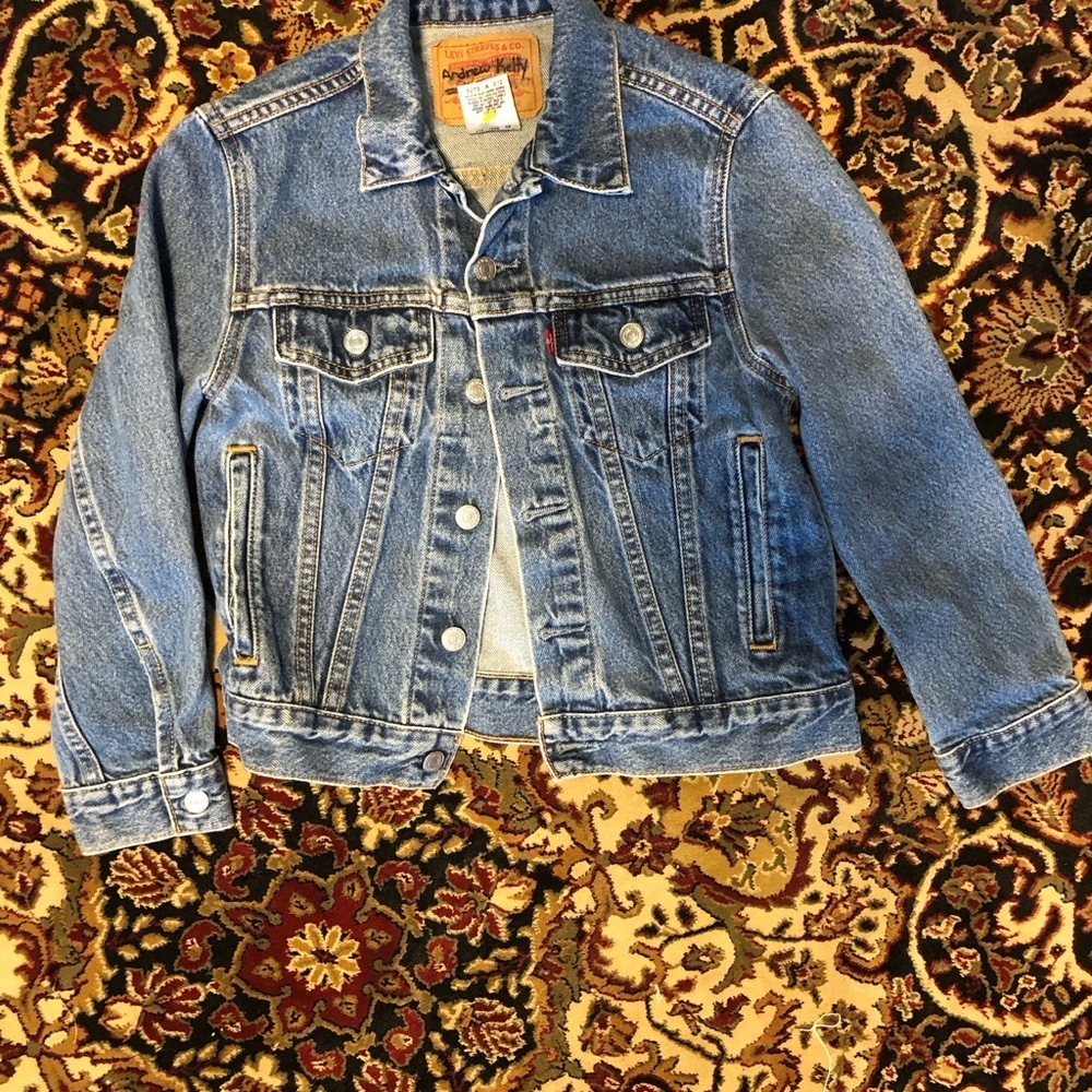 Levi's Blue Denim Jacket Small